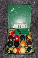 Belgian  Aramith Billiard Balls-original box
