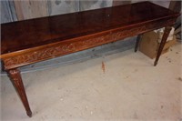Henredon wooden Sofa/hall table
