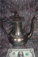 Wilcox New Beverly Manor  Silver plate Coffee pot