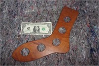 Pair of wooden Sock molds?