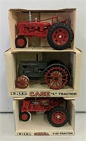 3x- Farmall & Case Tractor Assortment