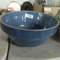 Blue crock bowl