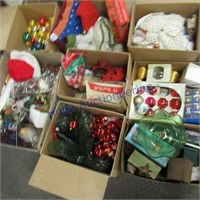 Christmas bulbs & items,