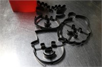3 CHRISTMAS COOKIE CUTTERS