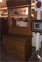 Antique American Oak Dresser