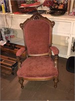 Antique Victorian Parlor Chair