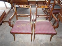 Mahogany Arm Chairs