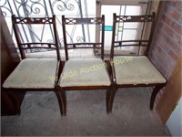 Similar Mahogany Side Chairs