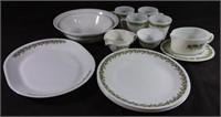 Assorted Corelle dishes
