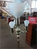 Metal Tri light floor lamp