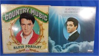 2 LPS of Elvis Presley one country and one gospel