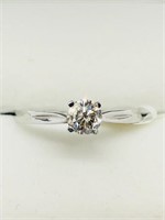 31C- 14k fancy light brown diamond ring $1,800