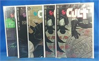 DC Comics The Cult - Book 1 - 4 with an extra