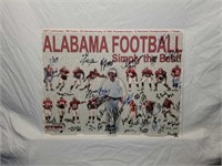 SIGNED Mike Dubose & Alabama Football Team