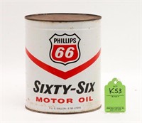 Phillips 66 Motor Oil can