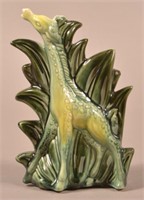 Giraffe Vintage Hull Art-Pottery Planter.