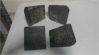 Rubber Wheel Chocks (4)