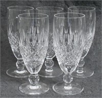 Set Of Five Waterford "Colleen" Fluted Champagnes