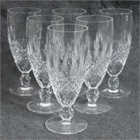 Set Of Six Waterford "Colleen" Fluted Champagnes