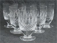 Set Of Six Waterford "Colleen" Juice Glasses
