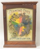 Diamond Dyes General Store Display Cabinet
