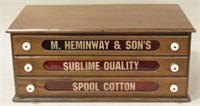 Heminway & Sons 3 Drawer Thread Spool Cabinet