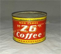 Red Label Coffee Tin