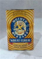 Mother Hubbard wheat cereal Tin