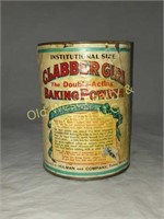 Clabber girl baking powder Tin