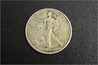 1936 Walking Liberty Half Dollar (small rim nick)