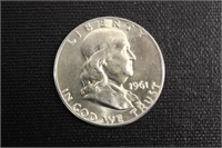 1961-d Franklin Half Dollar Proof