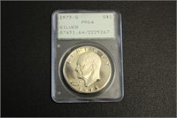 1973-S Silver Dollar Proof PR64