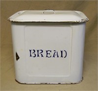 Enamelware Bread Bin.