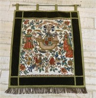Medieval Style Hanging Textile.
