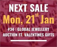 Next Sale #34: Monday, Jan 21