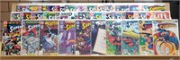 Lot Of Superman Comic Books Dc Bagged & Boarded