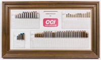 Vintage Ammunition by CCI Bullets Display Board