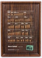 Vintage Sierra Bullets Display Board