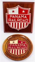 Vintage Panama Railroad Signs