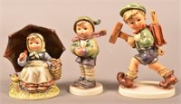 3 Hummel Figurines including The Little