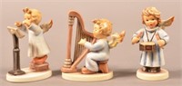 3 Musical Angel Hummel Figurines including