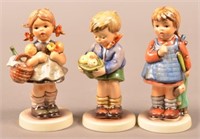 3 Hummel Figurines including Gift from a Friend.