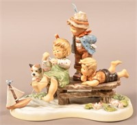 Sailing Lesson Large Hummel figurine with