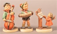 3 Musician Hummel Figurines including Sweet