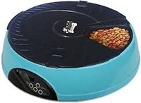 QPETS 6 MEALS TIMED AUTOMATIC PET FEEDER