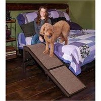 PET GEAR FREE STANDING EXTRA WIDE CARPETED PET