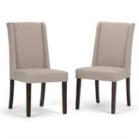 TOTAL OF 2 DINING CHAIR (NOT ASSEMBLED)