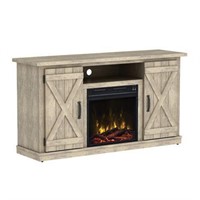 COTTONWOOD TV STAND WITH ELECTRIC FIREPLACE