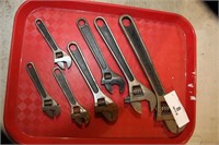 8 Adjustable Wrenches