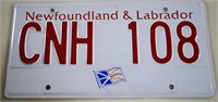 Newfoundland & Labrador License Plate